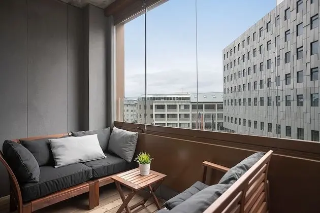 Premier Apart Daire, 2 Yatak Odası, 2 Banyolu (incl. Final Cleaning Fee 46 EUR)