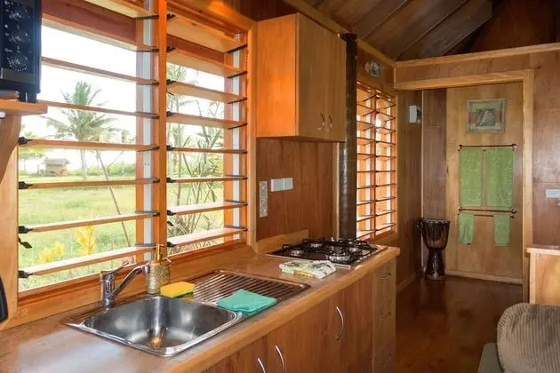 Panoramic Bungalov, 1 En Büyük (King) Boy Yatak, Mutfak