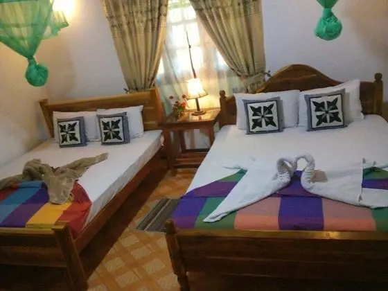 Family Dört Kişilik Oda, Özel Banyo, Bahçe Manzaralı