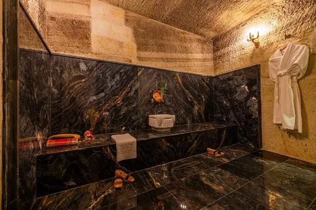 Deluxe Cave Suite, 1 Double Bed, Turkish Bath