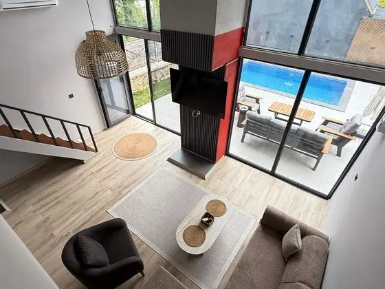 Romantik Bungalov Çift Kişilik Oda Özel Havuzlu