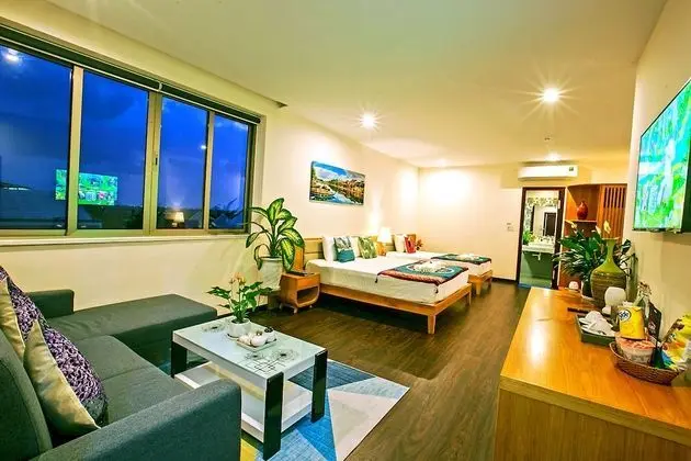 Deluxe Üç Kişilik Oda, Balkon