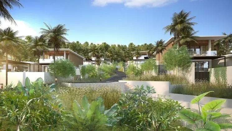 Villa, 3 Yatak Odası, Deniz Manzaralı (Hillside Pool)