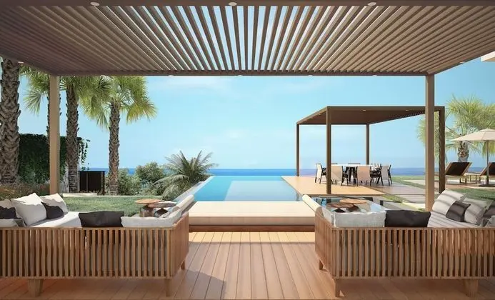 Villa, 3 Yatak Odası, Deniz Manzaralı (Hillside Pool)