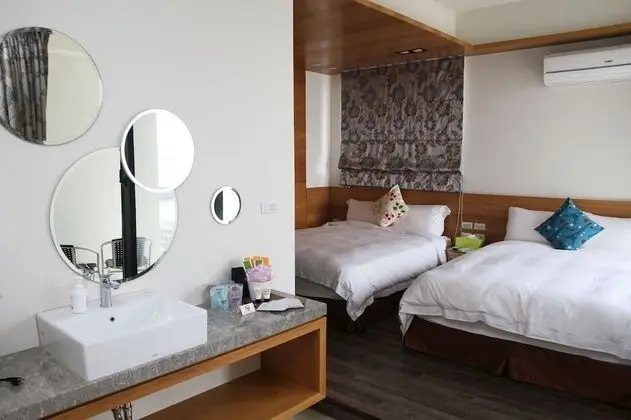 Deluxe Dört Kişilik Oda, 2 Çift Kişilik Yatak, Balkon, Denize Bakan