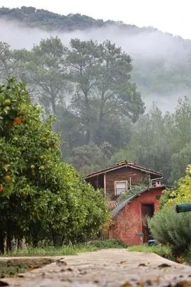 Kerpiç Bungalow, Bahçe Manzaralı