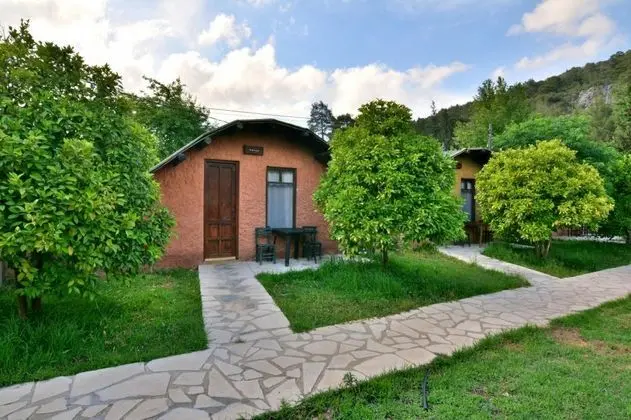 Kerpiç Bungalow, Bahçe Manzaralı