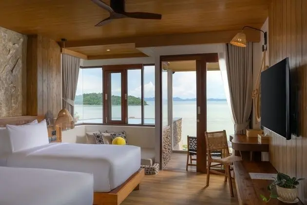 Oda, 1 En Büyük (King) Boy Yatak, Okyanus Manzaralı (Studio Ocean View King bed)