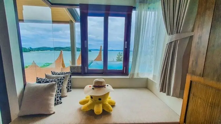 Oda, 1 En Büyük (King) Boy Yatak, Okyanus Manzaralı (Studio Ocean View King bed)
