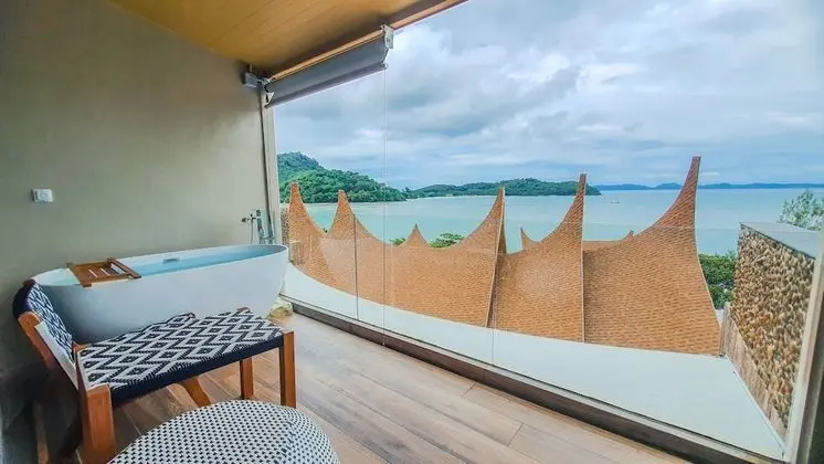 Oda, 1 En Büyük (King) Boy Yatak, Okyanus Manzaralı (Studio Ocean View King bed)