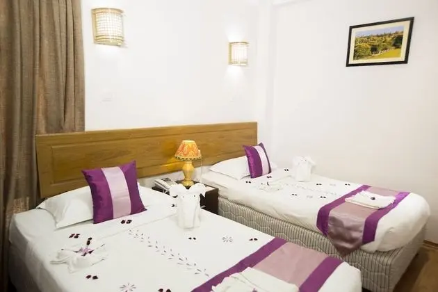Deluxe Tek Büyük veya İki Ayrı Yataklı Oda, 1 Çift Kişilik veya 2 Tek Kişilik Yatak, Havuz Manzaralı