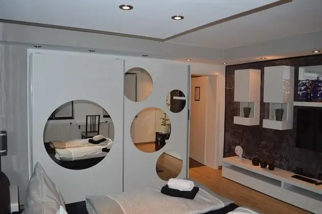 Luxury Apart Daire, Bahçe Manzaralı
