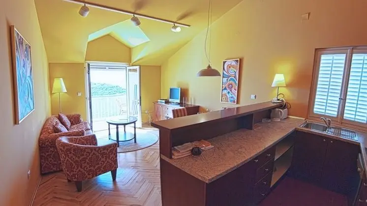 Premium Apart Daire, 1 Yatak Odası, Balkon, Deniz Manzaralı