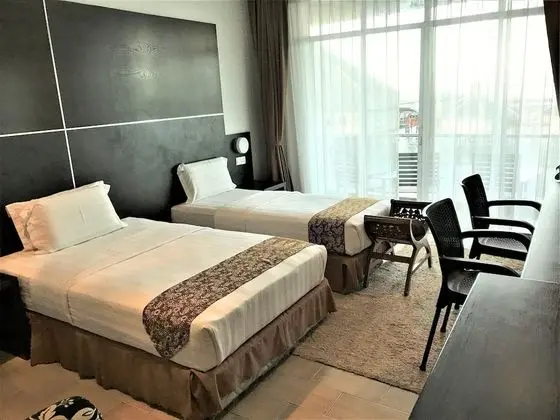 Deluxe İki Ayrı Yataklı Oda, Deniz Manzaralı