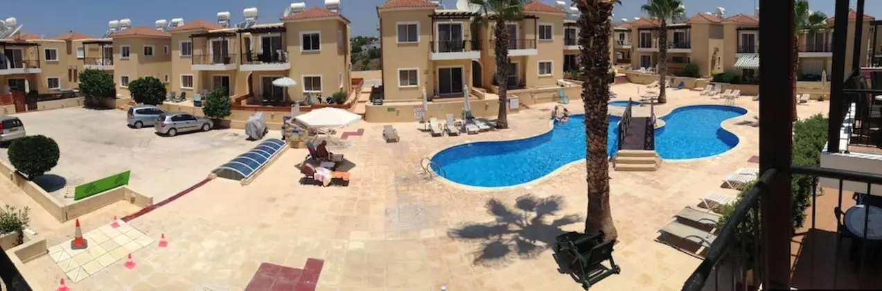 Apart Daire, 2 Yatak Odası, Havuz Manzaralı