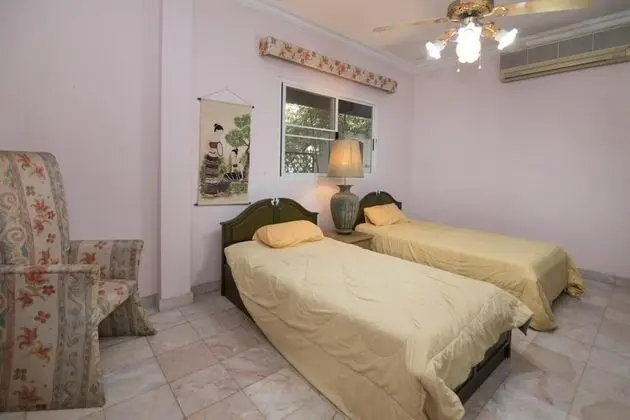 Deluxe Villa, 4 Yatak Odası, Kişiye Özel Havuzlu, Bahçe Manzaralı