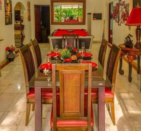 Deluxe Villa, 4 Yatak Odası, Kişiye Özel Havuzlu, Bahçe Manzaralı