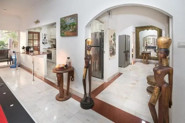 Deluxe Villa, 4 Yatak Odası, Kişiye Özel Havuzlu, Bahçe Manzaralı