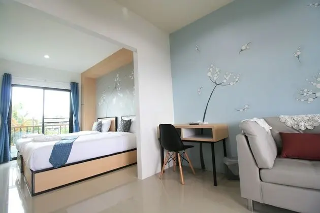 Deluxe Oda, 2 Tek Kişilik Yatak, Balkon