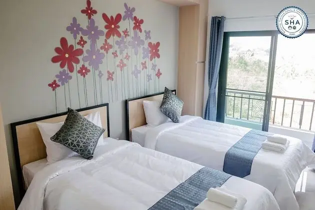 Deluxe Oda, 2 Tek Kişilik Yatak, Balkon
