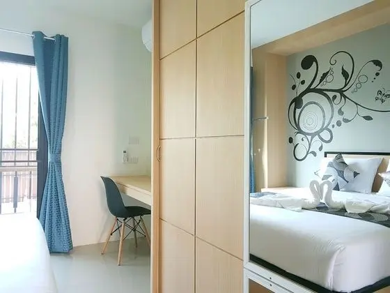 Deluxe Stüdyo, 1 Büyük (Queen) Boy Yatak, Balkon