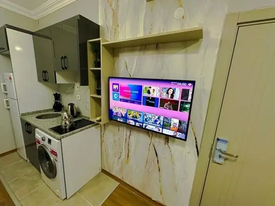 Apartment, Manzarasız, Tam Donanmlı Mutfak - Full Kitchen
