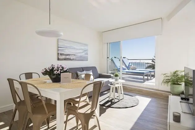 Panoramic Çatı Katı Süiti (Penthouse), 2 Yatak Odası, Deniz Manzaralı (Paseo de la Ribera 44)