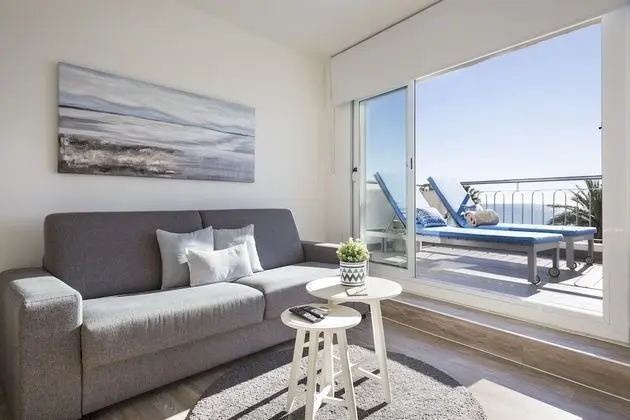 Panoramic Çatı Katı Süiti (Penthouse), 2 Yatak Odası, Deniz Manzaralı (Paseo de la Ribera 44)