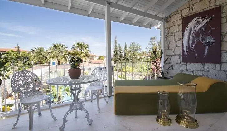 Panoramic Oda, 1 En Büyük (King) Boy Yatak, Balkon, Havuz Manzaralı