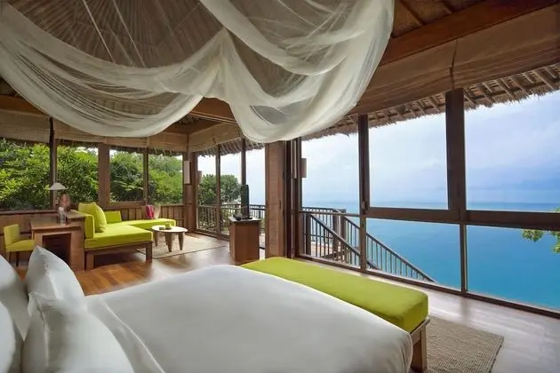 Oda, Kişiye Özel Havuzlu, Okyanusa Sıfır (Villa Suite)