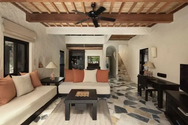 Dubleks, 2 Yatak Odası (Pool Suite Beachfront)