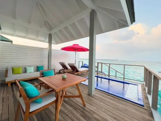 Water Villa Pool + Slide