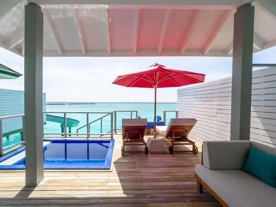 Water Villa Pool + Slide