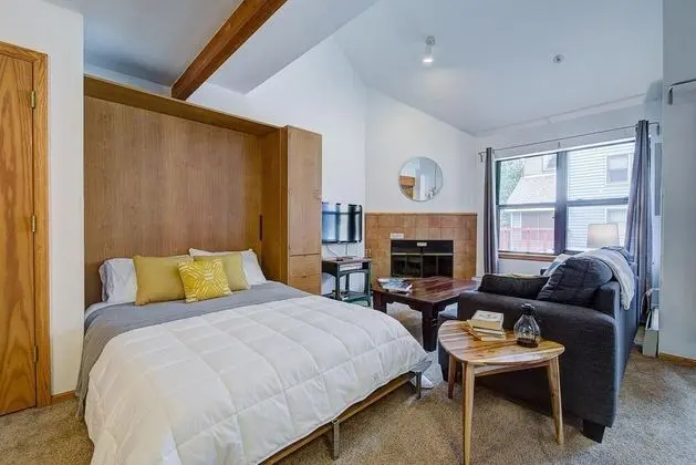 Daire, 1 En Büyük (King) Boy Yatak ve Çekyat (Ski-in Downtown Breckenridge Condo wi)