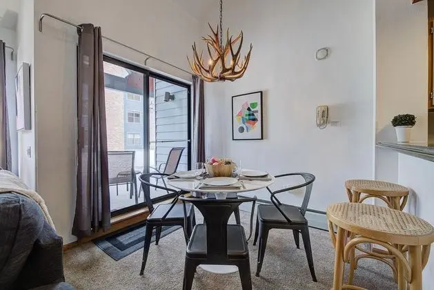 Daire, 1 En Büyük (King) Boy Yatak ve Çekyat (Ski-in Downtown Breckenridge Condo wi)