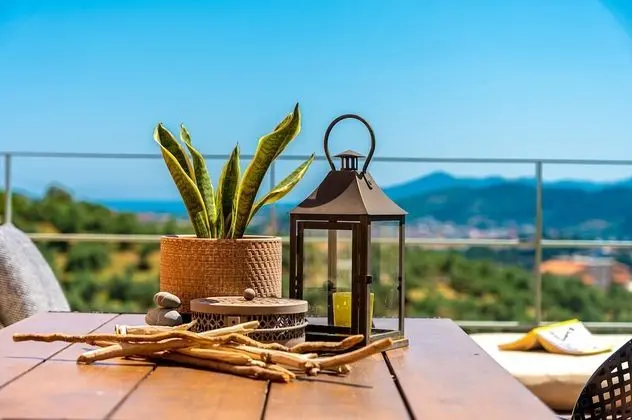 Luxury Villa, 2 Yatak Odası, Kişiye Özel Havuzlu, Deniz Manzaralı