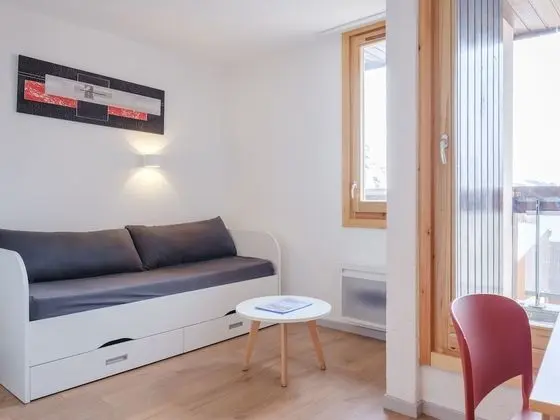 Apart Daire, 1 Yatak Odası (2727283,  Bâtiment A, Vue Pistes)