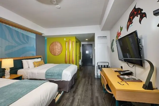Deluxe Oda, 2 Çift Kişilik Yatak