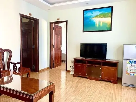 Family Oda, 2 Yatak Odası, Kısmi Deniz Manzarası