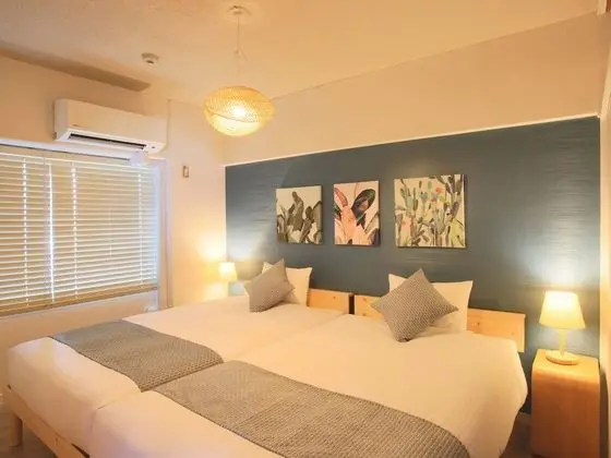 Junior Süit, 2 Yatak Odası, Sigara İçilmez (Twin room and 1 Queen bed)