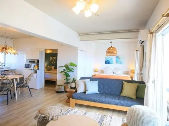 Junior Süit, 2 Yatak Odası, Sigara İçilmez (Twin room and 1 Queen bed)