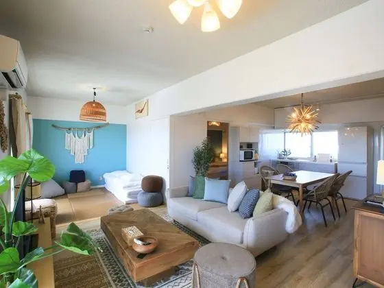 Junior Süit, 2 Yatak Odası, Sigara İçilmez (Twin room and Japanese Style room)