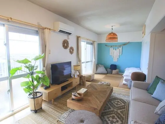 Junior Süit, 2 Yatak Odası, Sigara İçilmez (Twin room and Japanese Style room)