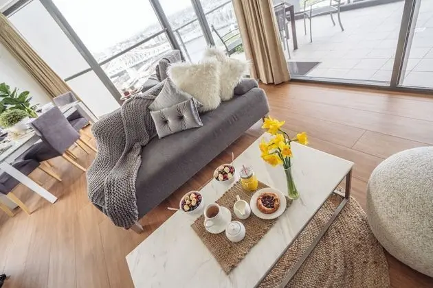 Panoramic Apart Daire, 2 Yatak Odası, Nehir Manzaralı