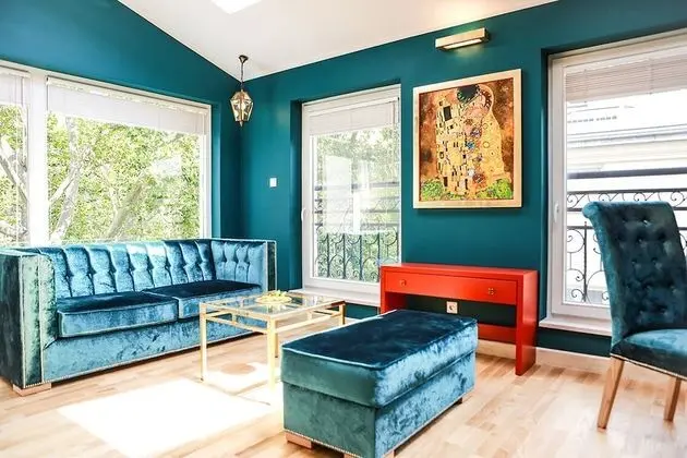 Deluxe Apart Daire, Bahçe Manzaralı (Emerald Kiss)