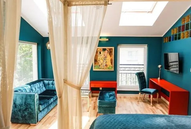 Deluxe Apart Daire, Bahçe Manzaralı (Emerald Kiss)