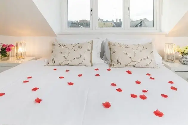 Luxury Apart Daire, Özel Banyo, Şehir Manzaralı (The Sky Penthouse)