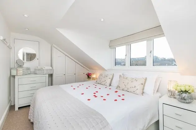 Luxury Apart Daire, Özel Banyo, Şehir Manzaralı (The Sky Penthouse)