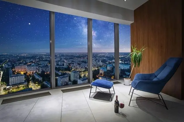 Apartment Deluxe (2 person, Bathtub City View)