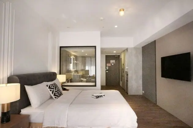 Deluxe Tek Büyük Yataklı Oda, 1 Çift Kişilik Yatak, Şehir Manzaralı